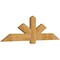 Ekena Millwork Kennewick Rough Sawn Timber Gable Bracket, Western Red Cedar, 72"W x 21"H x 2"D x 6"F, 7/12 Pitch GBW072X21X0206KEN00RWR - alternate 3